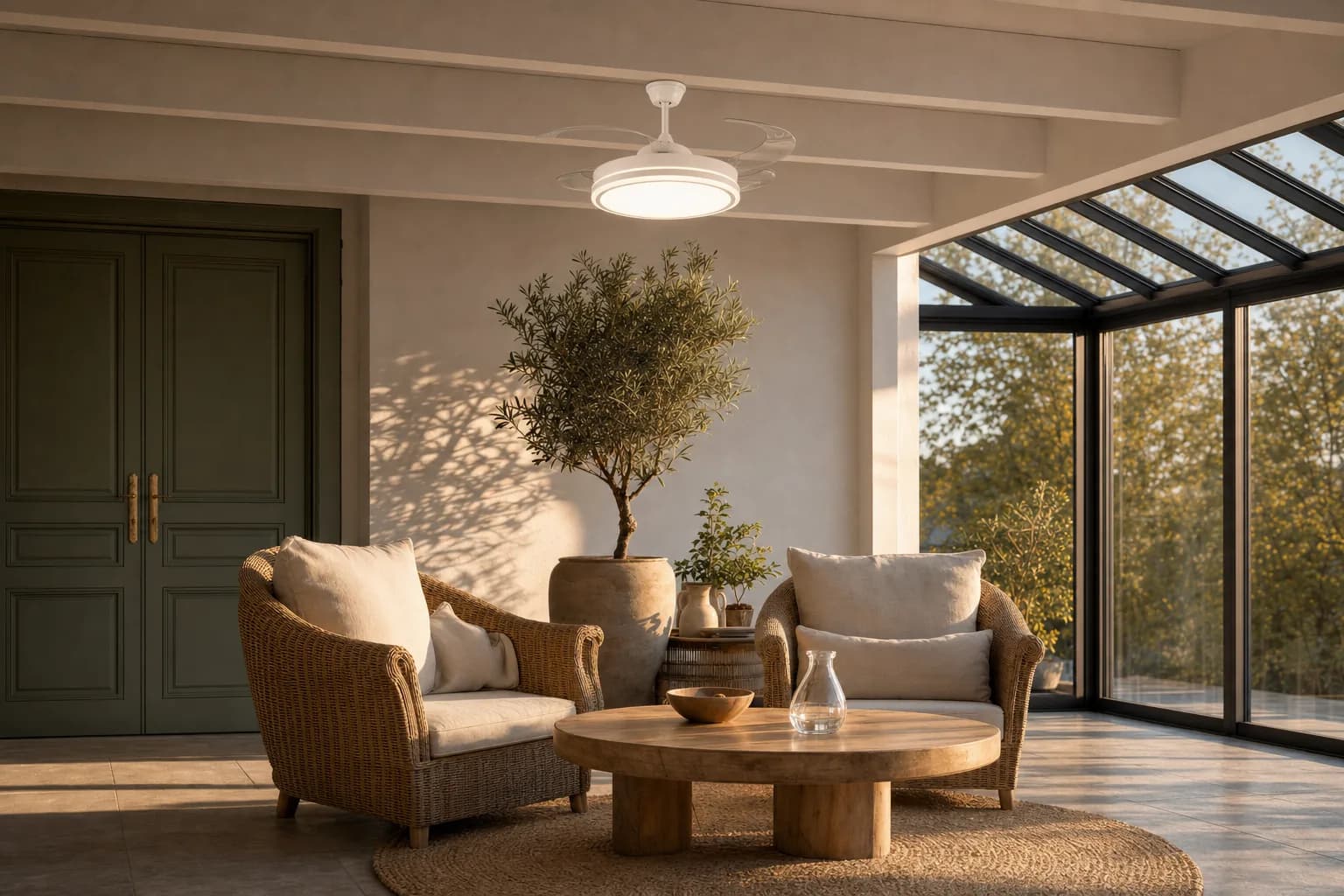 Designing a conservatory: how to make it liveable all year round